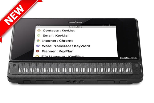 NEW, BrailleNote Touch