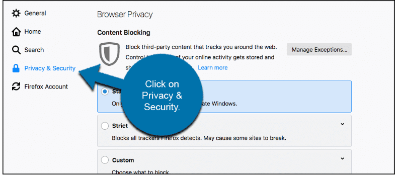 Firefox Step 3