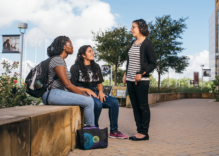 Student on Campus