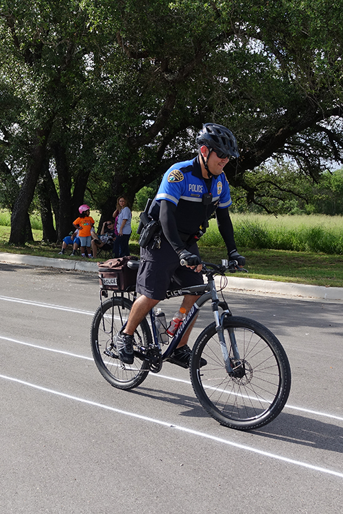 Officer on Bike