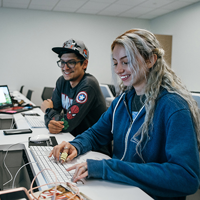 Students in Computer Lab