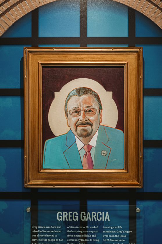 Portrait of Greg Garcia by Lionel Sosa