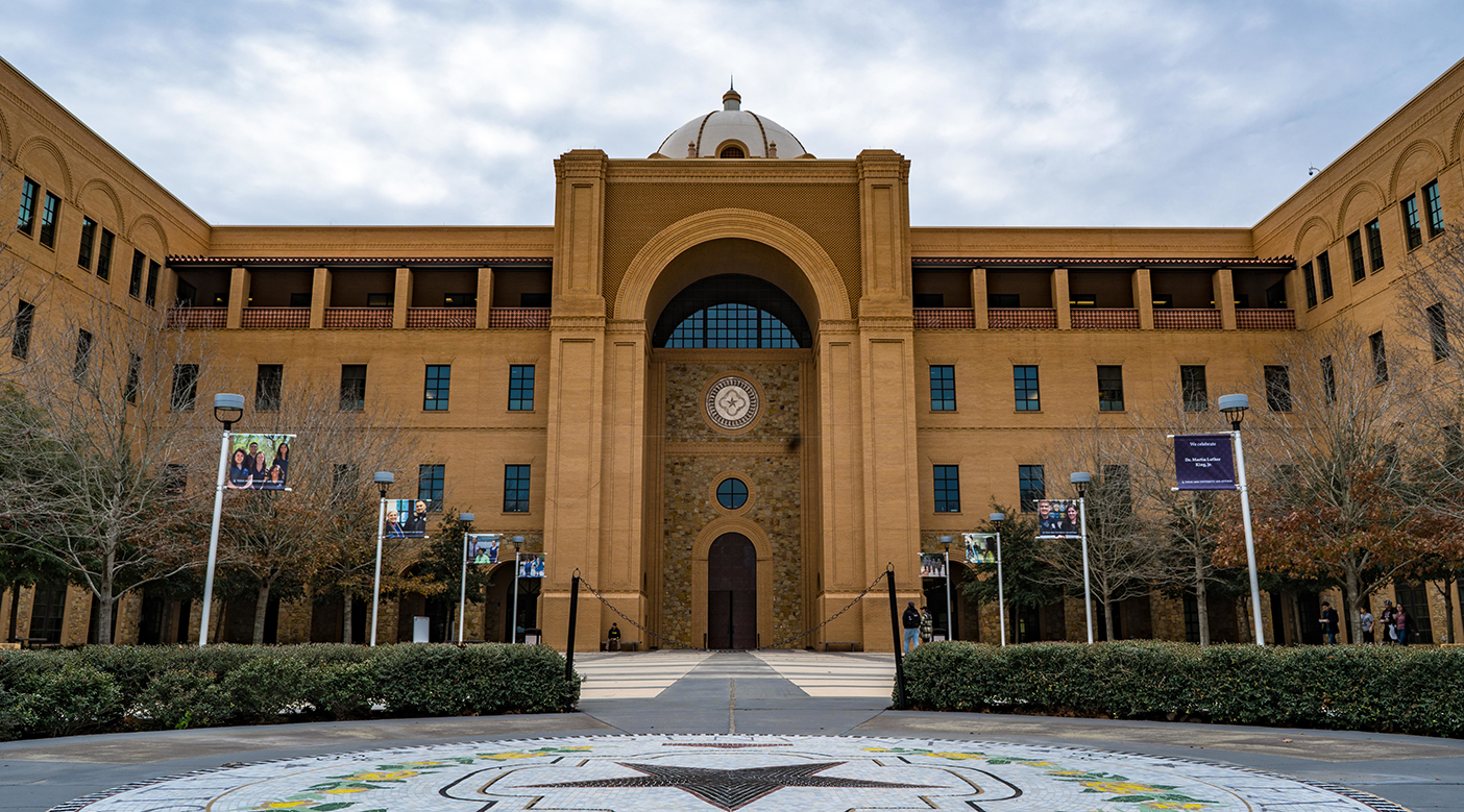 Central Academic Building Banner