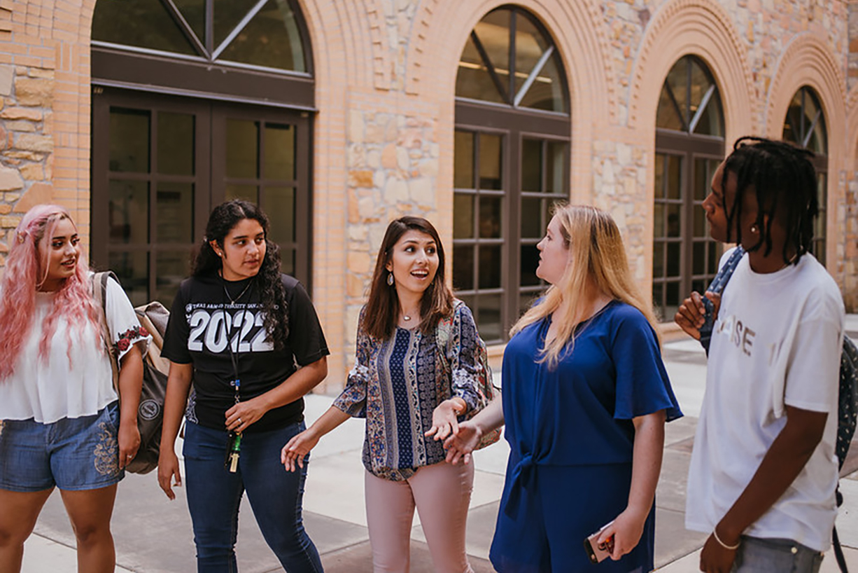 Students on Campus