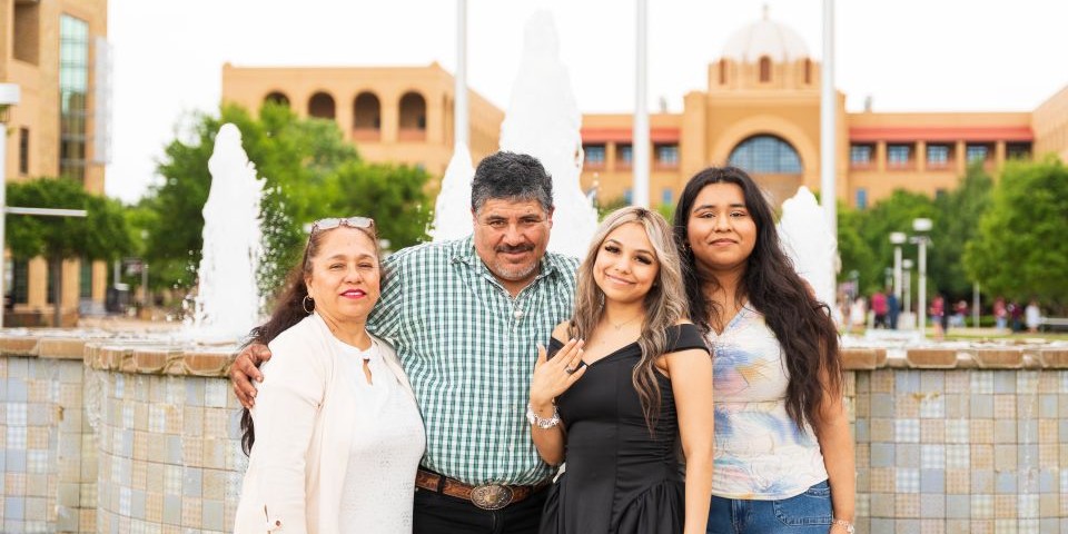Family at Ring Day
