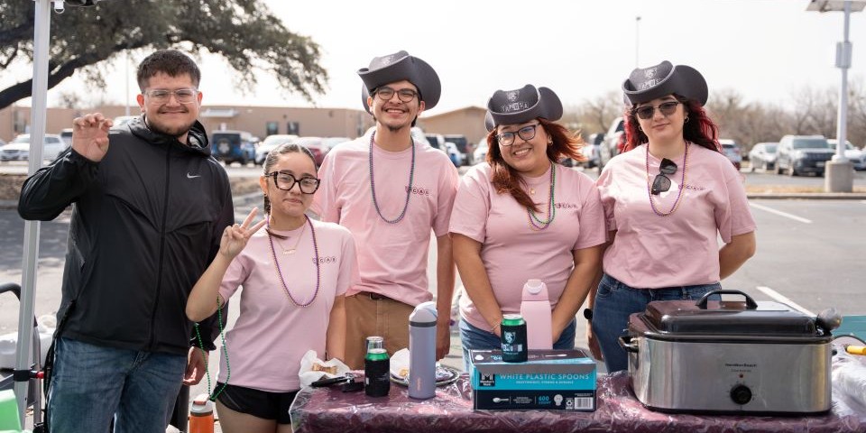 A&M-SA Students at Event