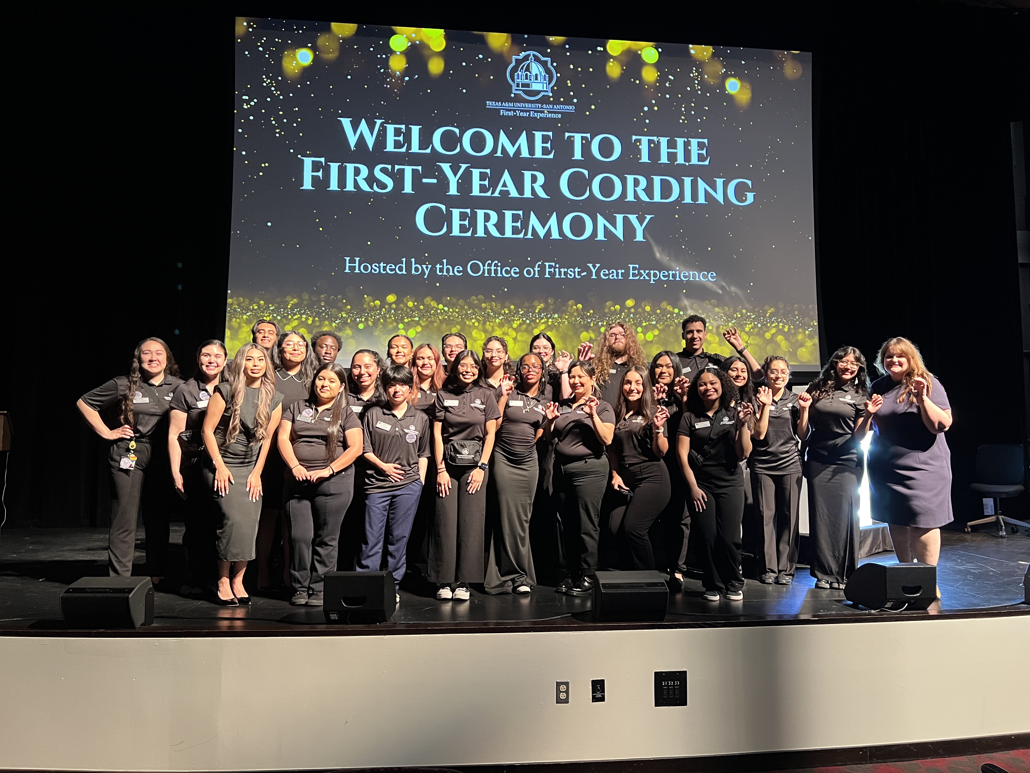 Spr 2025 Cording Ceremony Group Photo