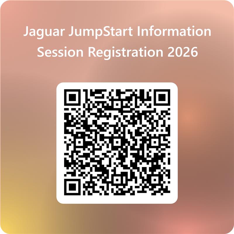 Jaguar Jumpstart Info Session QR Code