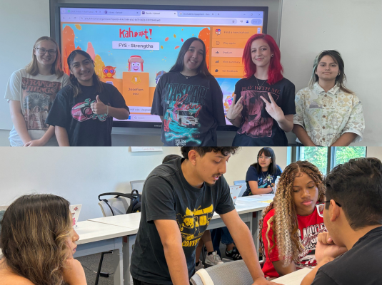 Students in the classroom