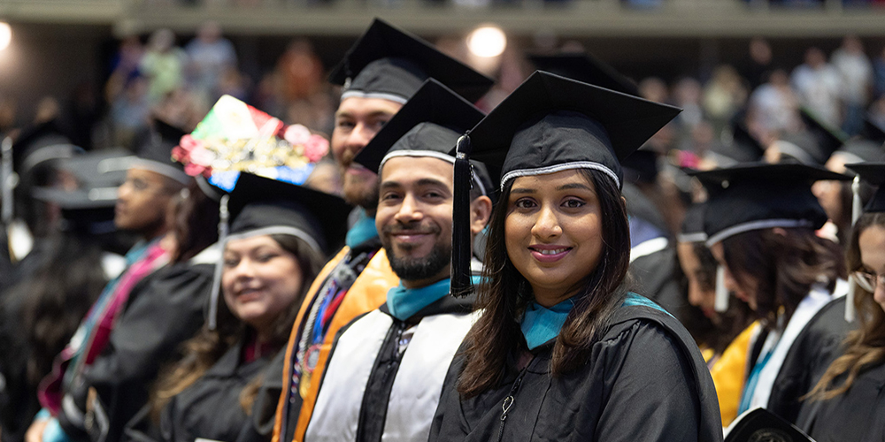 Graduate at Commencement